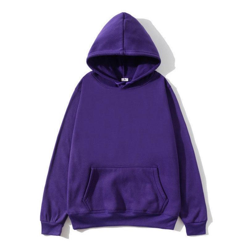Unisex European & American Style Printed Casual Hoodie - In Stock
