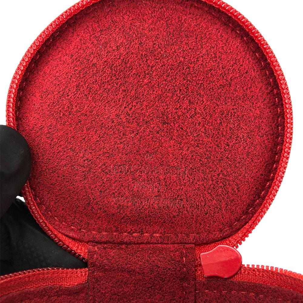 Used LOUIS VUITTON Accessory pouch Ecran Bijoux M48227 Epi Leather Castilian red Red accessory case