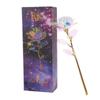 Valentine's Day Galaxy Rose Romantic Crystal Flower Lovers Rose With Gift Box