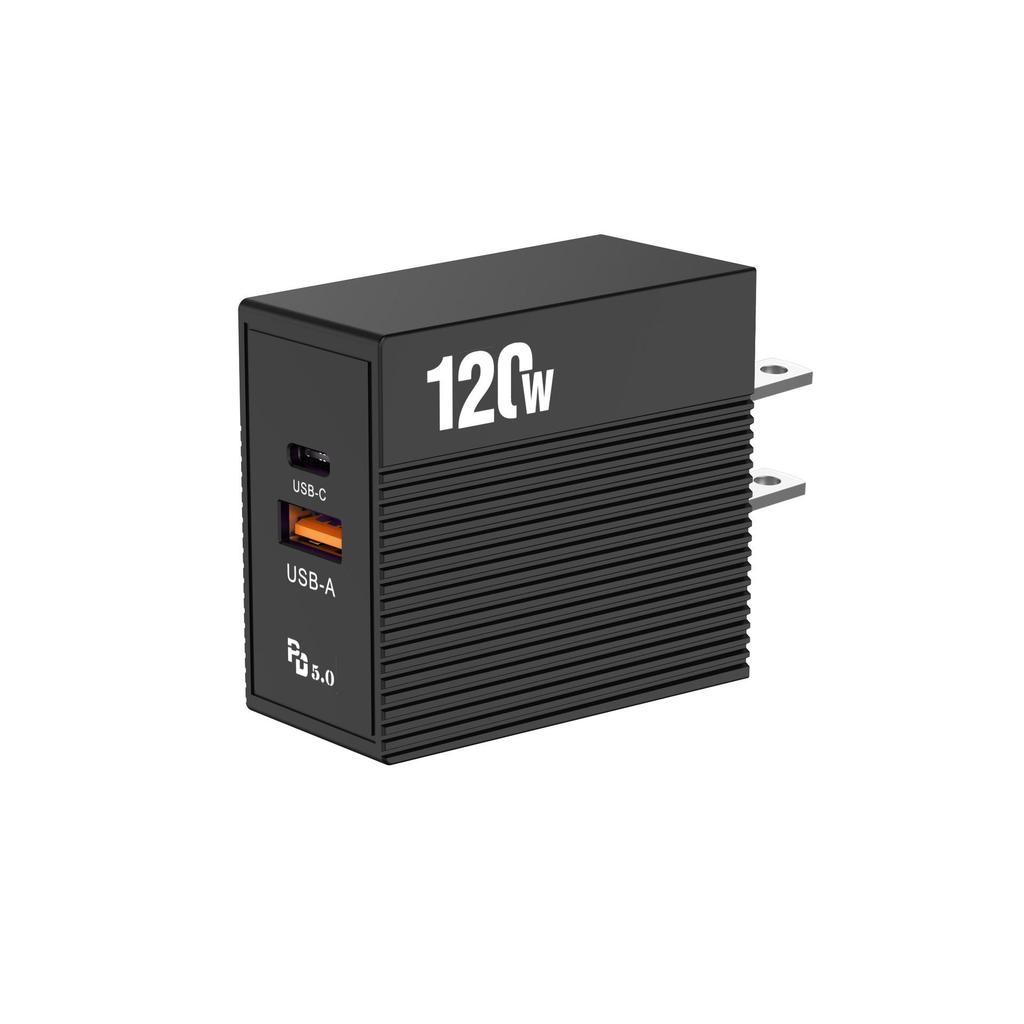 120W Multi-Port Fast Charger with PD - EU/US/UK Standard