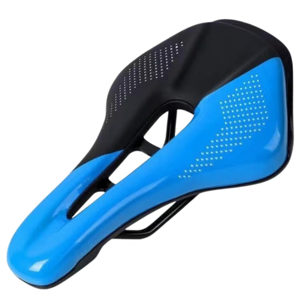 

MAKUMINORS Bicycle Saddle Waterproof Seat Shock for Road Cross and Mountain Black x Blue Cover, Cushion, Absorbing, Bikes, Bikes, Bikes,