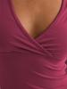 T-shirt Bodycon Scollo a V Dimagrante Stile Europeo-Americano - Moda Primavera/Estate 2025