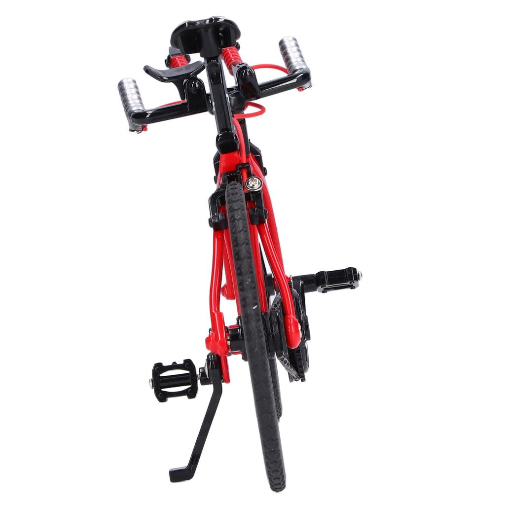 Finger Mountain Bike Alloy Mini Bicycle Model for Home Desk Workplace Office Decoration GiftsRed