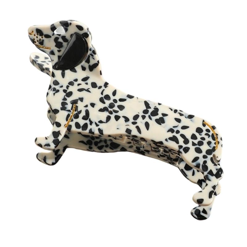 Stylish Acetate Dachshund Hair Clip Elegant Hairpin Fashion Accessory Costume Hairpiece For Women Girls