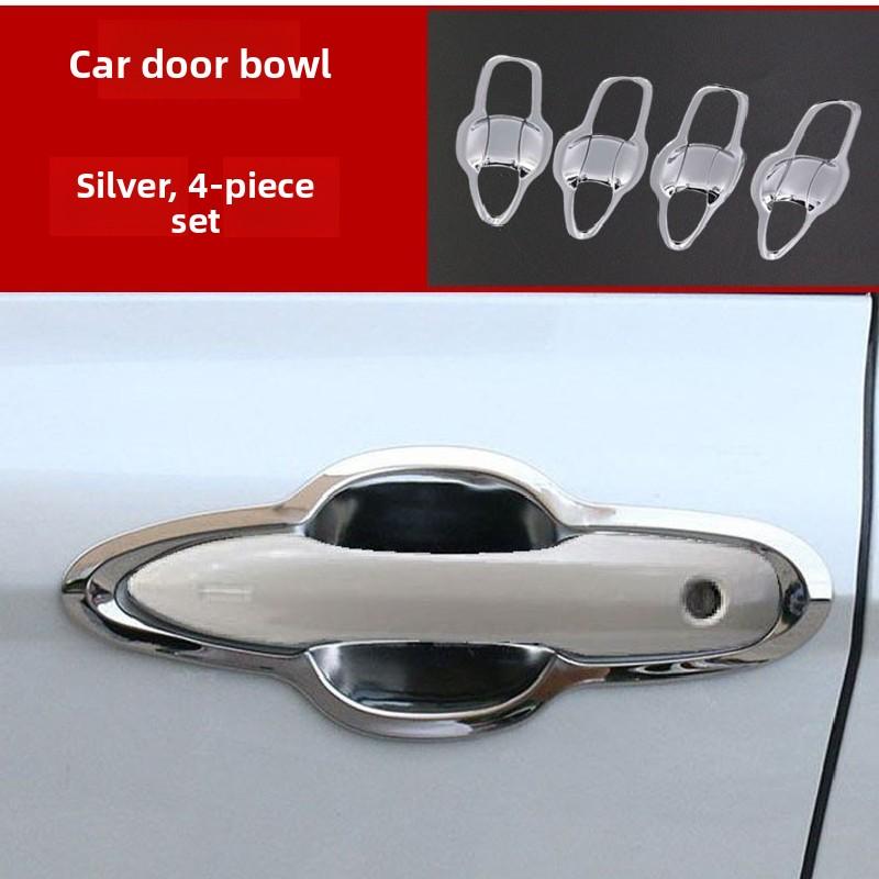 For Toyota Camry 70 XV70 2018~2026 Hybrid Car Door Handle Scratch-proof Protect Cover Door Lock Shock-absorbing Cushion Trim Pad