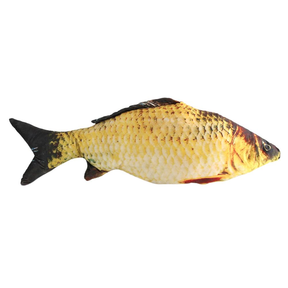 Креативная 3D подушка в форме карпа имитация рыбы детский подарок диван домашний декор 40 см 1400₽