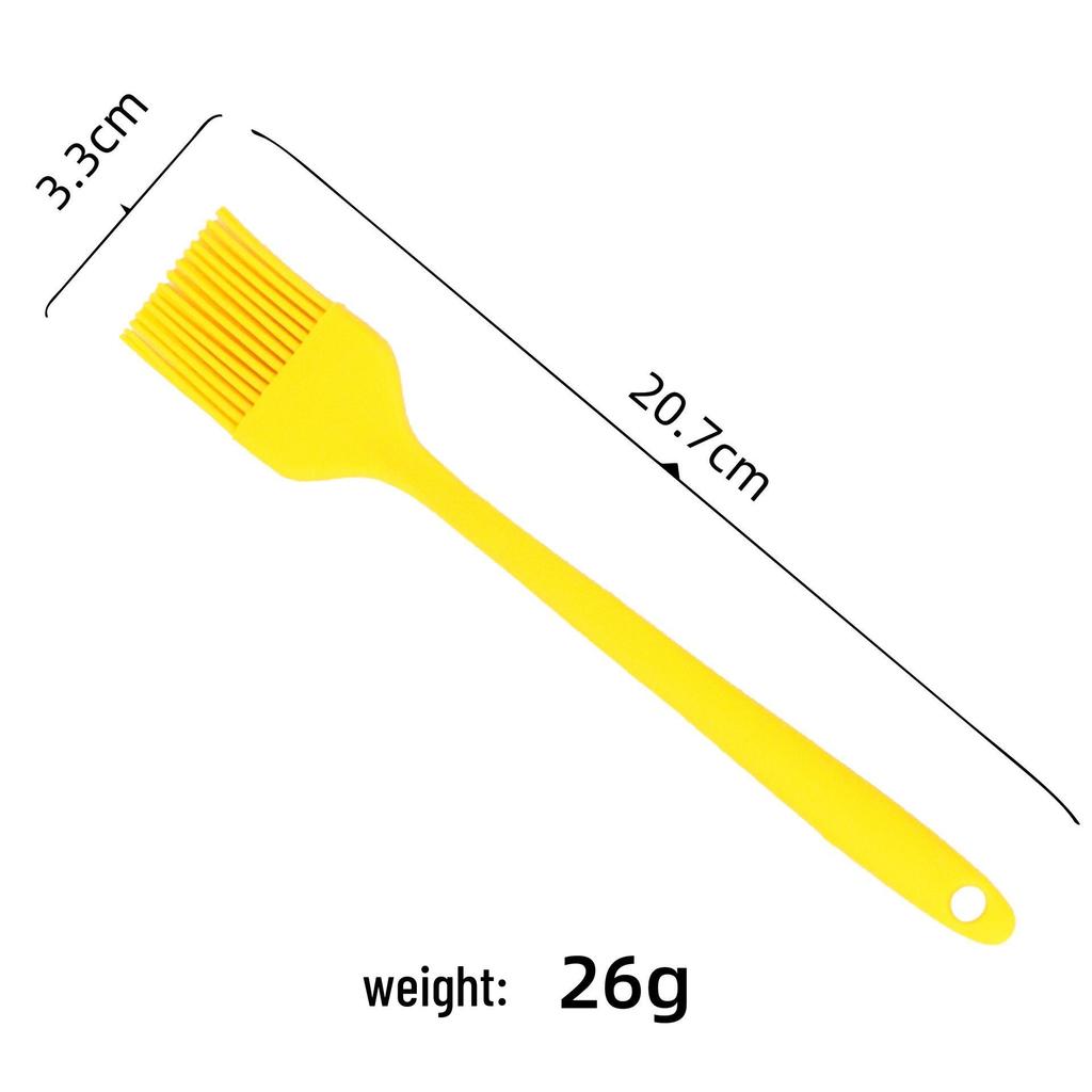 Hitzebeständiger Silikon-Backpinsel zum Grillen, Backen und für Pfannkuchen