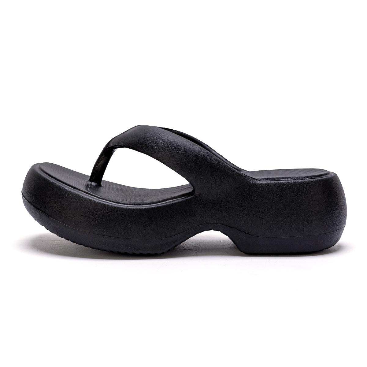 

Женские шлепанцы EVA Увеличенные Нескользящие Платформенные Шлепанцы Модные Удобные Уличные Шлепанцы 37-38