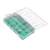 Kit 270 O-ring verdi Gomma Resistente all'usura O-ring Set assortimento di tenuta per automobile