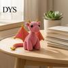 Crochet Dragon Doll with Card, Emotional Support Handmade Decor, Mini Decor Knitting Ornament, Inspirational Gifts for Family Friends Toy