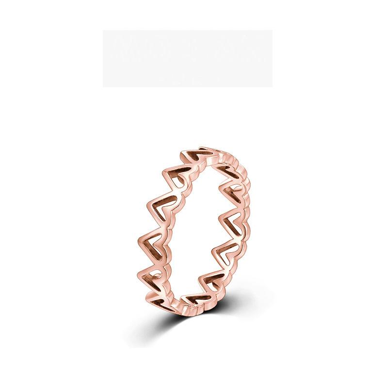 

Танцизное классическое кольцо из стерлингового серебра 925 пробы, женские ювелирные изделия, свадебное обещание, подарок для вечеринки 9 розового золота