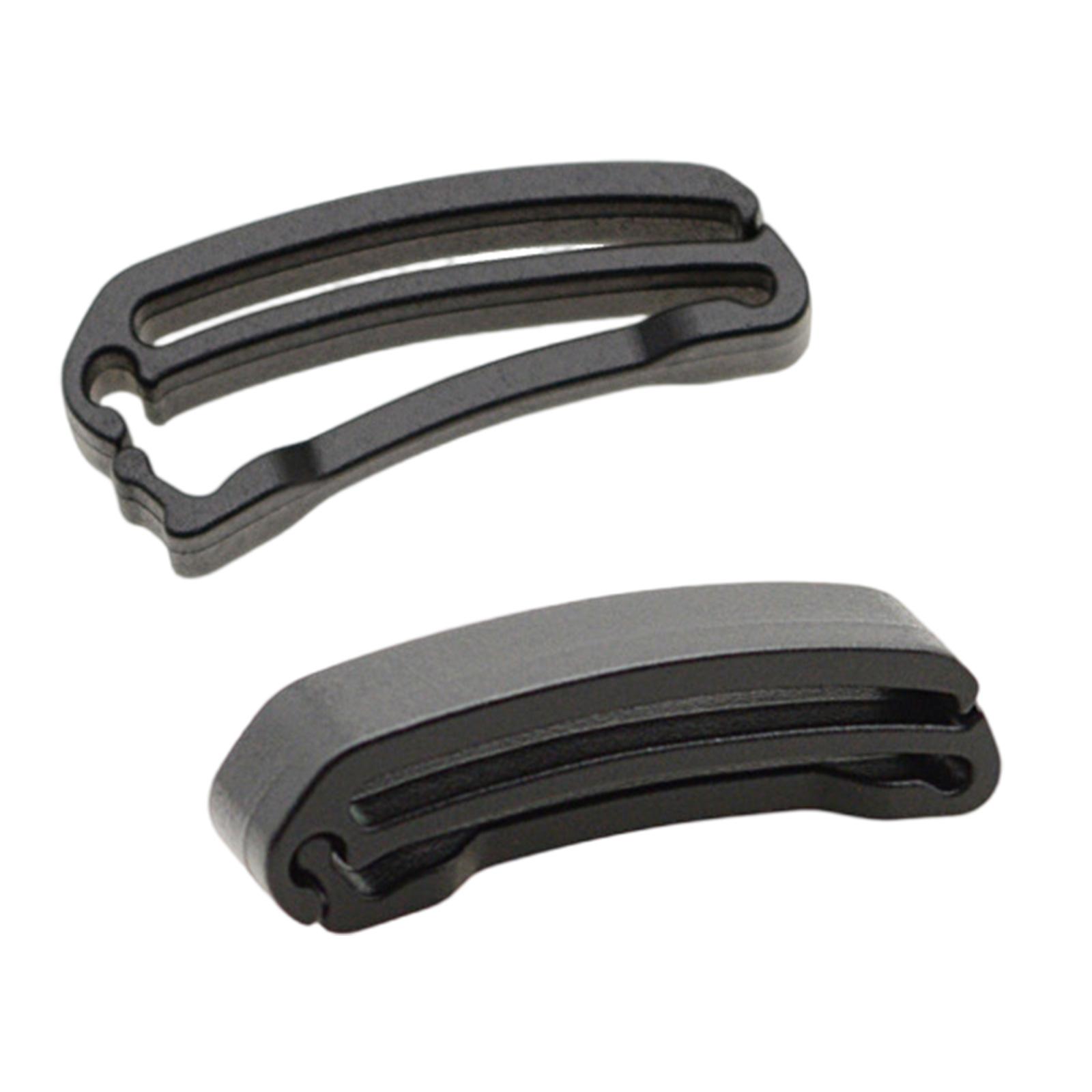 

Quick Slip Keeper Connect Buckle for Adjusting Strap 3 Size Option Adjust Keeper Buckle Diving Webbing Belt Ending Clip S