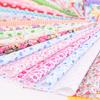100Pcs DIY Assorted Pattern Floral Printed Patchwork Cotton Fabric Cloth Sewing Quilting Cloth 100x100mm
