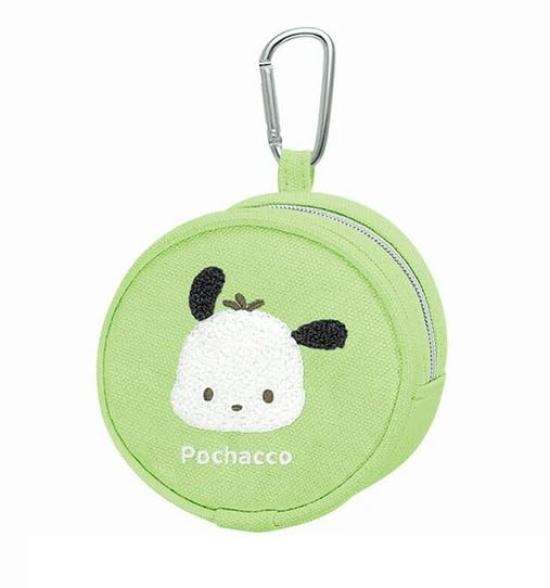 Sanrio Pochacco Round Mini Pouch mofumofu