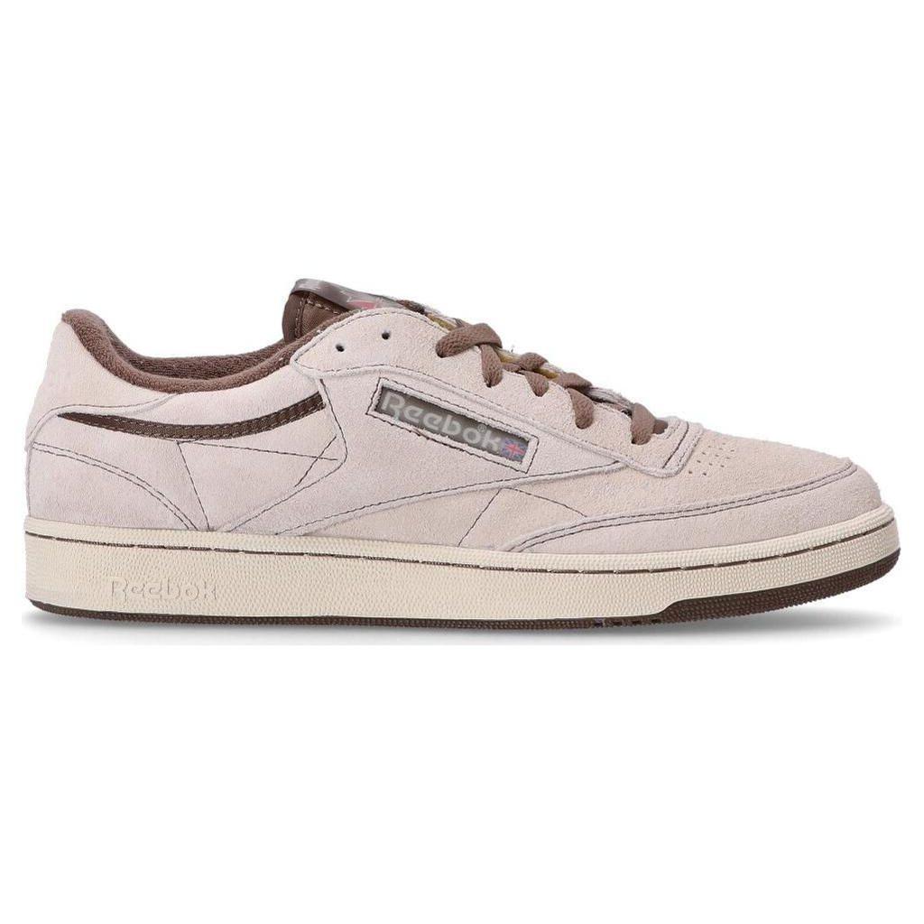 Reebok Club C 85 Vintage Comfortable Simple Low-Top Sneakers Unisex Sneakers Pink Brown 100074161