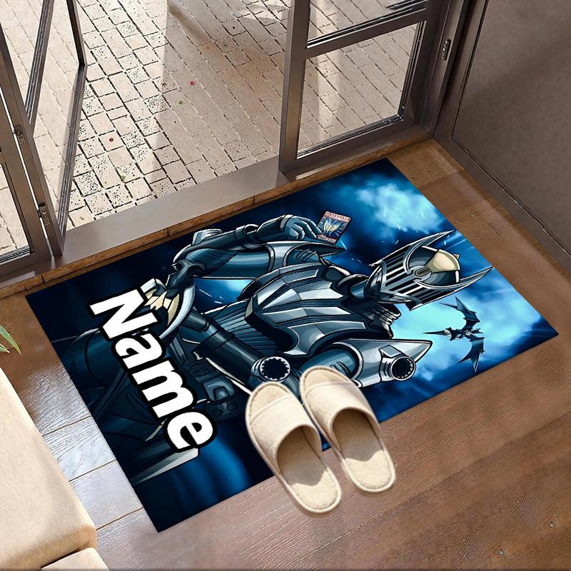 Custom Name Personalized Knight Rider Print Carpet, Versatile Home Decor Rug, for Playroom, Apartment, Balcony, Entryway, Hallway Gift