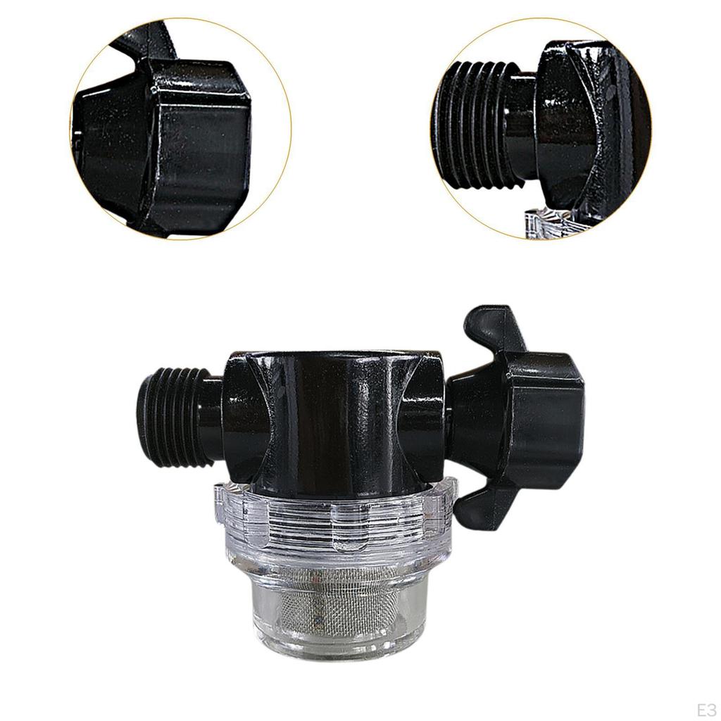 RV Water Pump , Clear Design Twist on Sprayer for Marine, Boat,
