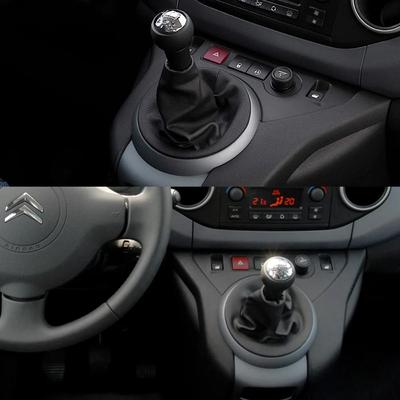 Gear Stick Knob Head Lever Adapter Manual 6-Speed Transmission for Peugeot 307 308 3008 407 5008 807 Citroen C3 C4 C8