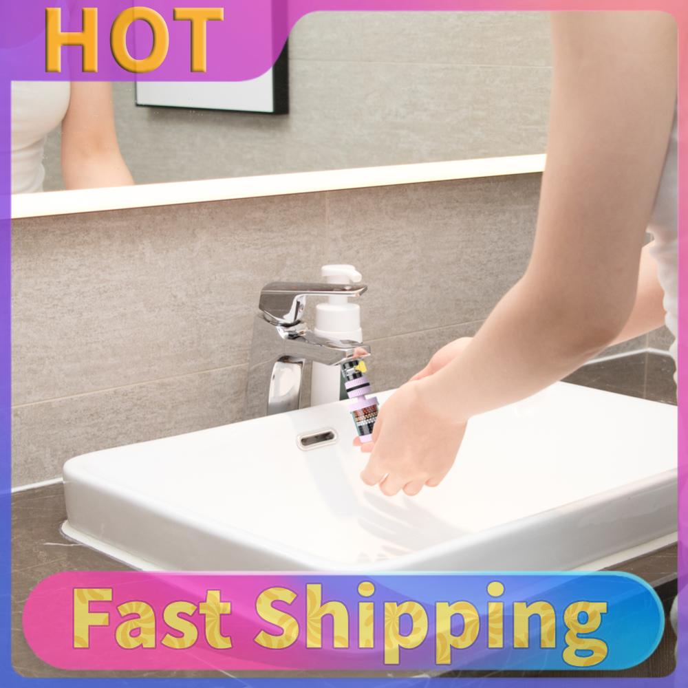 6 Layers Water Filter Splashproof 360 Degree Rotation Splash Nozzle Mixer Bubbler Faucet Tap Filter for Home Kitchen Bathroom