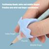 Children Writing Pencil Pen Holder Learning Practice Soft Silicone Pencil Grips for Kid Student Handwriting Posture Correction
