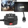 For Dash Camera Car DVR 24h Parking Car Accessories Battery Protection New Good OBD To Type C Charger Power Cable