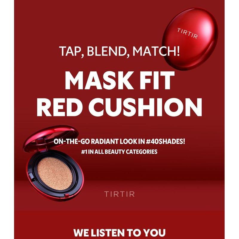 TIRTIR - Mask Fit Red Cushion #21W Natural Ivory Bundle Set