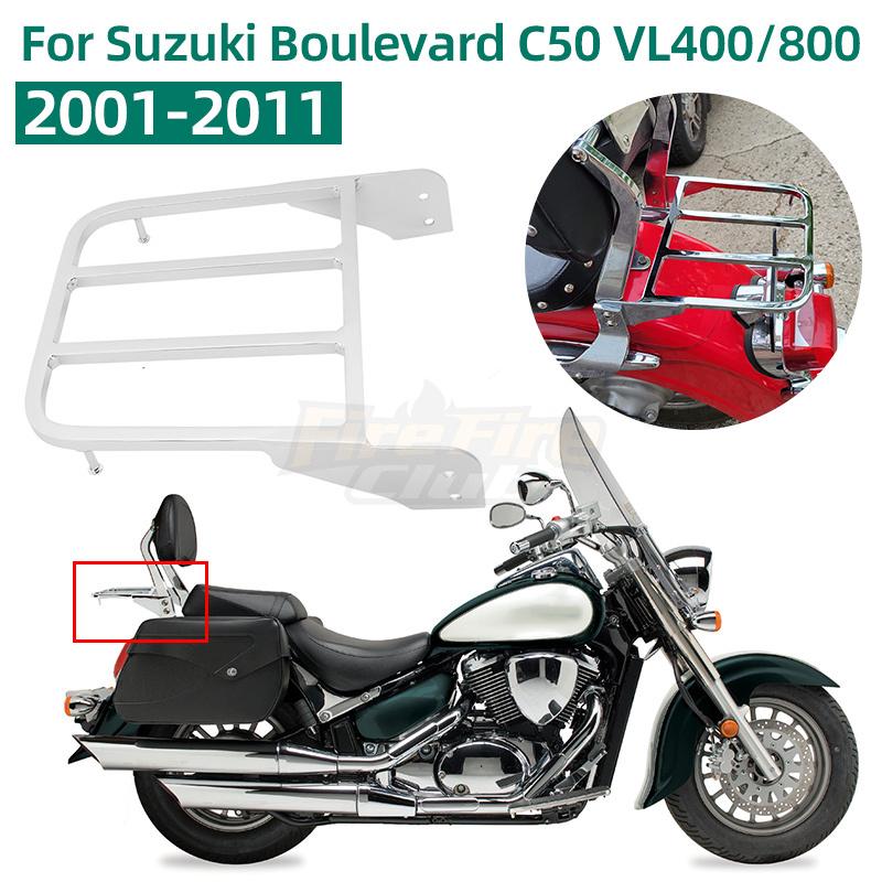 Motorcycle Passenger Backrest Luggage Rack For Suzuki Intruder Volusia VL800 2001-2011 Boulevard M510 2005-2009 C50 05-11