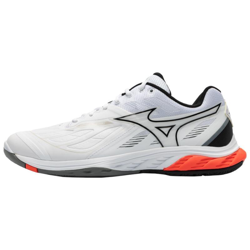 

Mizuno Wave Fang 2 White Fiery Coral Sneakers 71GA231321 40.5