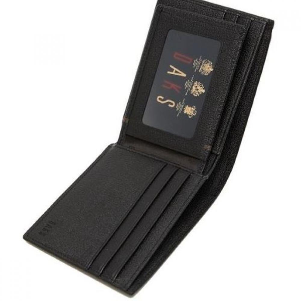 Daks Black Check Line Color Block Wallet Dbwa0e443bk