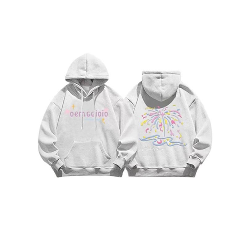 Womens Oversized Hooded Sweatshirt With Fleece Lining Winter Casual Loose Fit Cotton Pullover Students