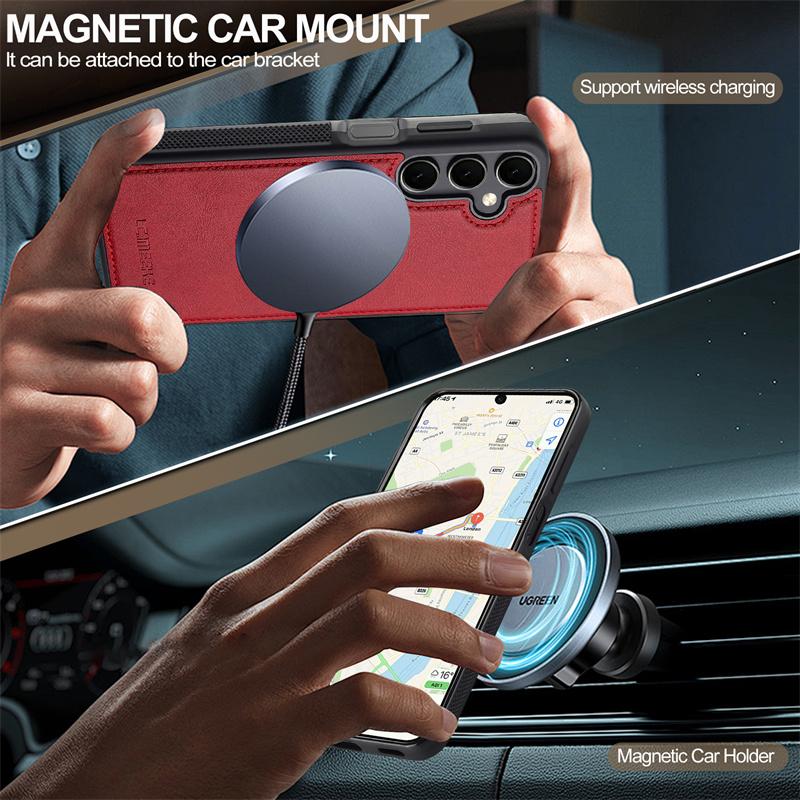 For Samsung A56 A55 A54 A53 A52 A52S 5G Case Magnetic Phone Case For Samsung Galaxy A36 A35 A34 A16 A15 A14 Case Back Cover A52S