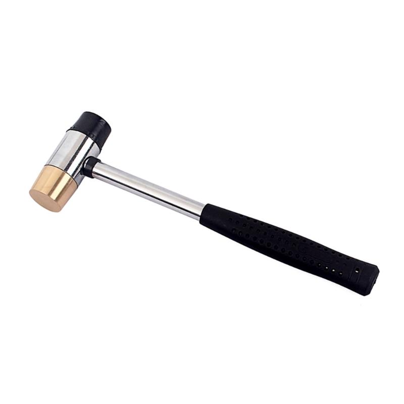 Martillo de Trastes para Guitarra de 26 mm, Herramienta de Luthier de Doble Cabeza para Luthiers de Guitarra, Herramienta para Trastes de Guitarra, Mazo para Trastes, Martillo de Goma para Trastes