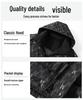 2025 Winter Mid-Length Plus Size Men's Cotton Padded Jacket - Trendy and Comfortable, Fits Up to 300 Jin