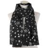 Sheer Silk Scarf Soft Christmas Gifts Autumn Winter Wrap Shawls  for Women