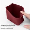 For Porsche Cayenne 2024 2025 Car Silicone Center Console Organizer Box Cup Holder Wireless Charging Pad Cup Insert Accessories