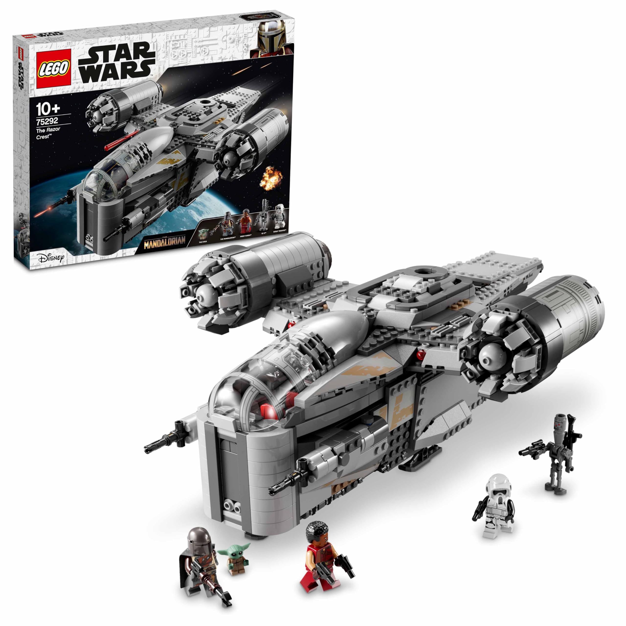 

[Ексклюзив Amazon.co.jp] LEGO Star Wars Razor Crest 75292 Іграшкові блоки Подарунок для хлопчиків віком від 10 років