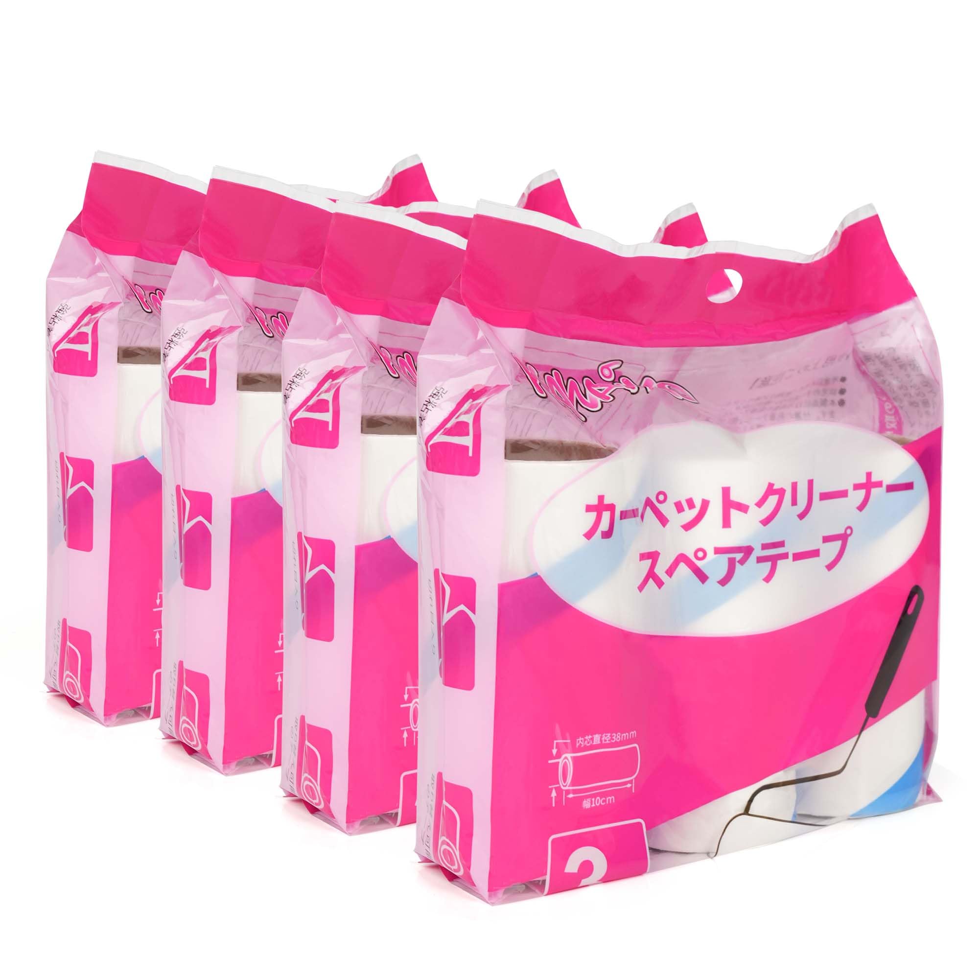 

KAWAIKO Ковровый клей Диагональ 100мм x 60 Сильный Отлично для удаления шерсти домашних животных и многого другого Очиститель, Очиститель, Резка, Круги, Клей, Пыль, Волосы, Одежда, (12 белый