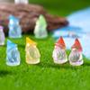 50/100Pcs Mini Gnomes Fairy Garden Miniatures Luminous Forest Fairy Moss Micro Landscape Decoration Accessories Home Decor