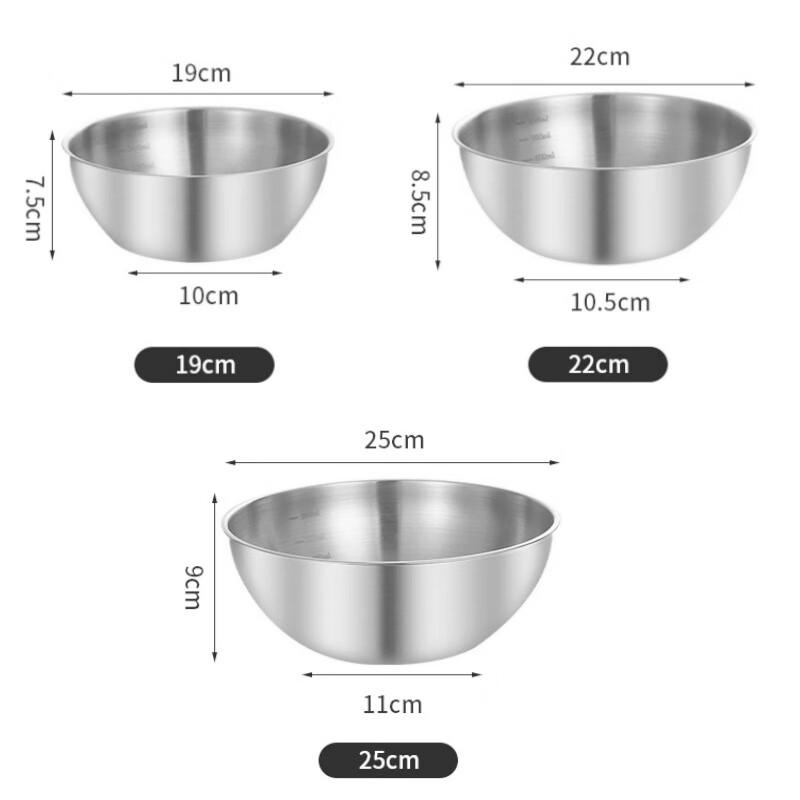 DREAM Stainless Steel Mixing Bowl Sets