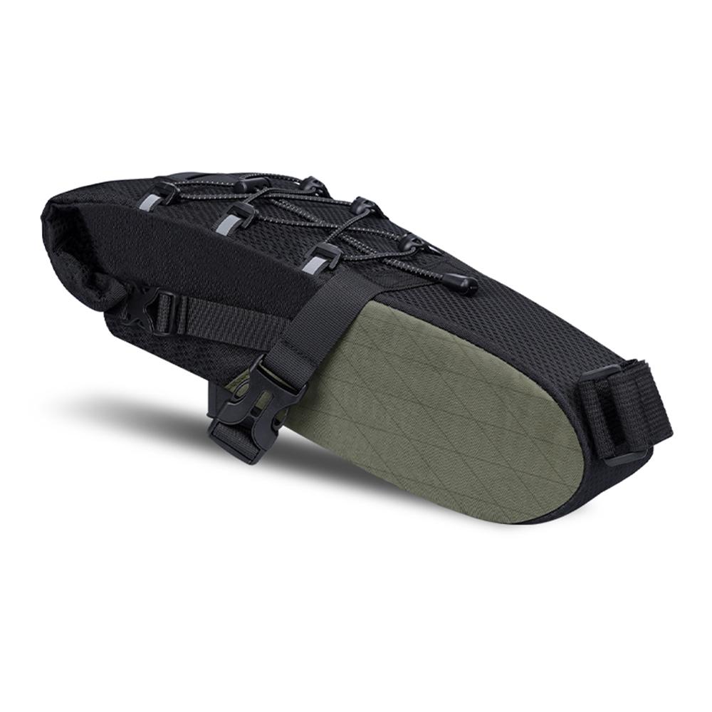 

ENLEE Outdoor Cycling Multifunctional Tail Bag 5.8L Large Capacity Waterproof Bicycle Rear Pack Green