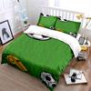 Soccer balls and field. Bedding sets Duvet cover sets Duvet covers Pillowcases(1*Duvet Cover 2*Pillowcases without duvet insert)