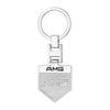 HOXL2 Leather/Metal Car Remote Key Cover Keychain Pendant Backpack For Mercedes Benz AMG A B C D M S R G Class GLA W176 W124 C260 C300