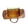 20" Large Brown Full Grain Vintage Duffle Travel Overnight Luggage Bag New Men's