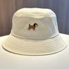 And Simple Embroidered Puppy Fisherman Hats Women Summer, Bucket Hat Men New Foldable Sunhat
