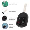 2pcs CWTWB1U793 315MHz 4 Buttons Keyless Entry Remote Replacement for with 4D63 80Bit Chip Wear-resistant