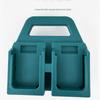 Multi Slot 18V Battery Storage Holder Slip Proof Grip Lightweight Design For Worksite Convenience