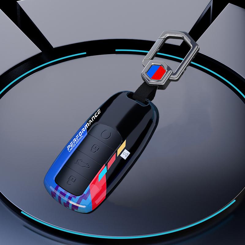 Carbon Fiber Remote Key Case Cover For Chery Tiggo 8 Pro Tiggo 8plus New 5 Plus 7pro Max Omoda 5 C5 Modod Protector Accessories