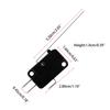 5 Pieces KW7-9 Snap Action Button Limit Switch AC125V/250V 15A NO/NC Easy to Use