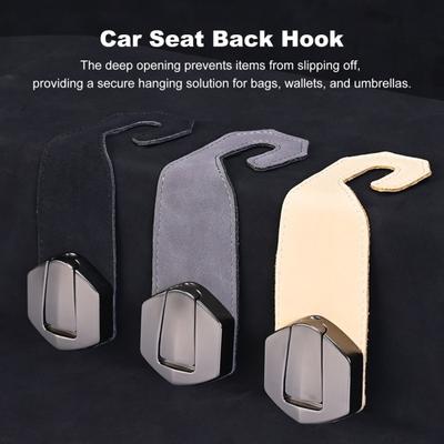 Autositzlehne Starke Tragfähigkeit Verstecktes Design Universell Einfache Installation Autositz-Organizer-Haken Fahrzeug-Organisationstool