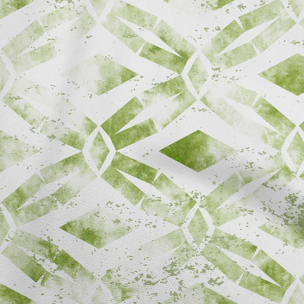 oneOone Cotton Flex Chocolate Brown Fabric Geometrical Water Color Craft Projects Decor Fabric Printed By The Yard 40 Inch